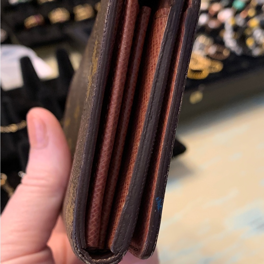 / Louis Vuitton Vintage Porte Monnaie Tressor Wallet - Picture 4 of 16